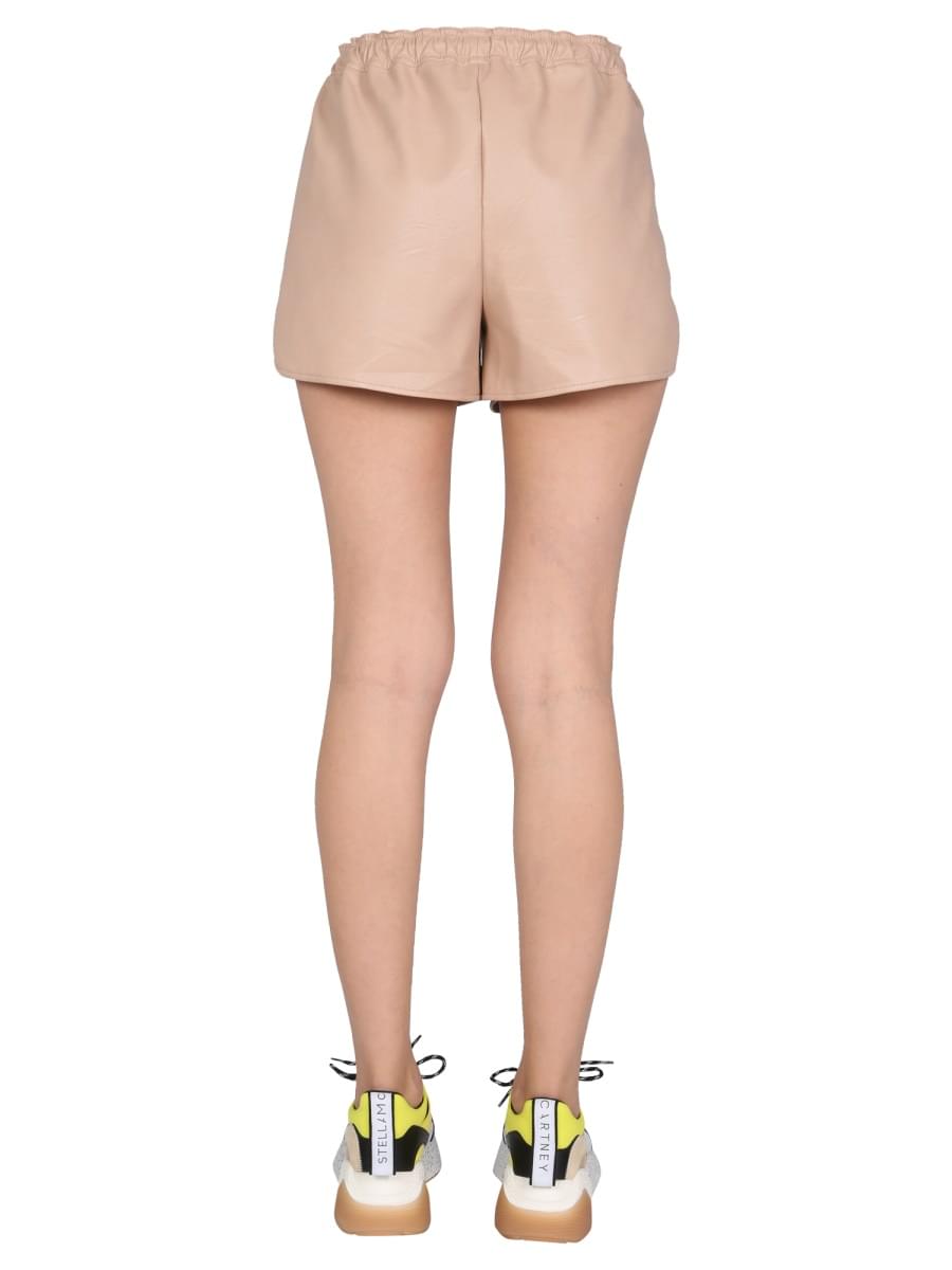 Stella Mccartney Women Faux Leather Shorts