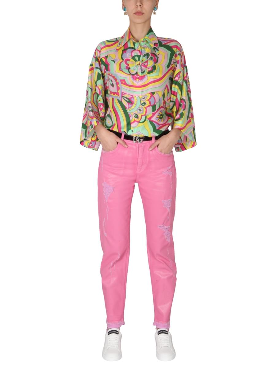 Dolce & Gabbana Women 60'S Print Shirt