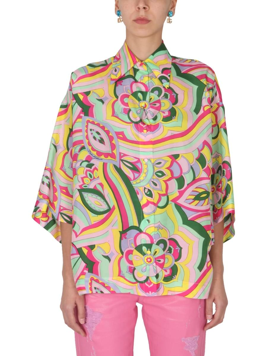 Dolce & Gabbana Women 60'S Print Shirt