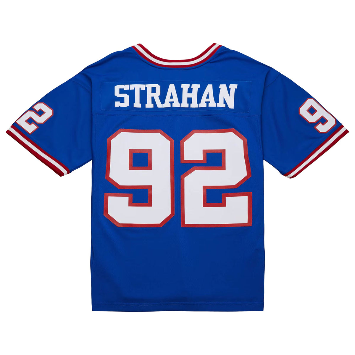 New York Giants Michael Strahan Mitchell & Ness Royal Big & Tall 1993 Retired Player Replica Jersey