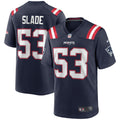 Chris Slade New England Patriots Nike Game Retired   Jersey - Navy