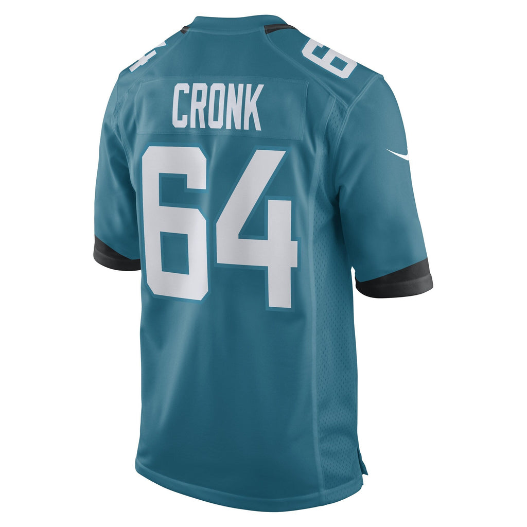 Coy Cronk Jacksonville Jaguars Nike Game   Jersey - Teal