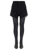 Balenciaga Women Mini Cut-Up Skirt