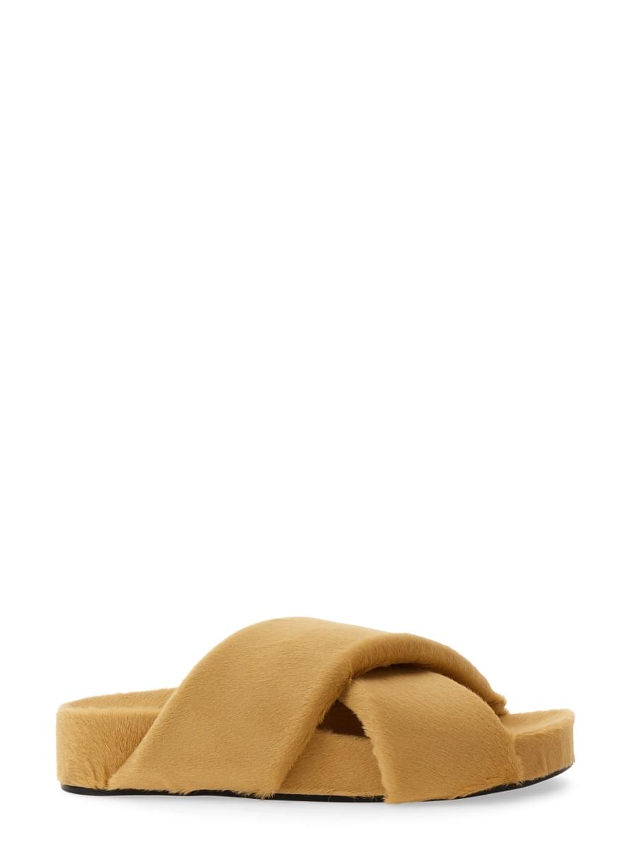 Jil Sander Women Crisscross Sandal
