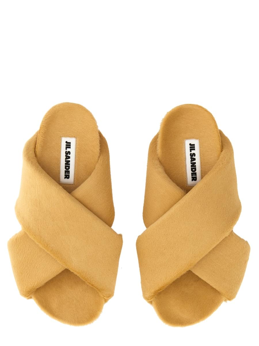 Jil Sander Women Crisscross Sandal