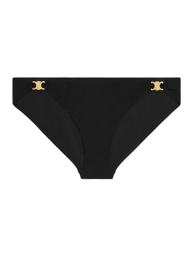 Celine Women Triomphe Swimsuit Bottom In Matte Jersey