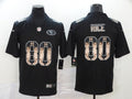 Men's San Francisco 49ers #80 Jerry Rice Black Team Game jersey
