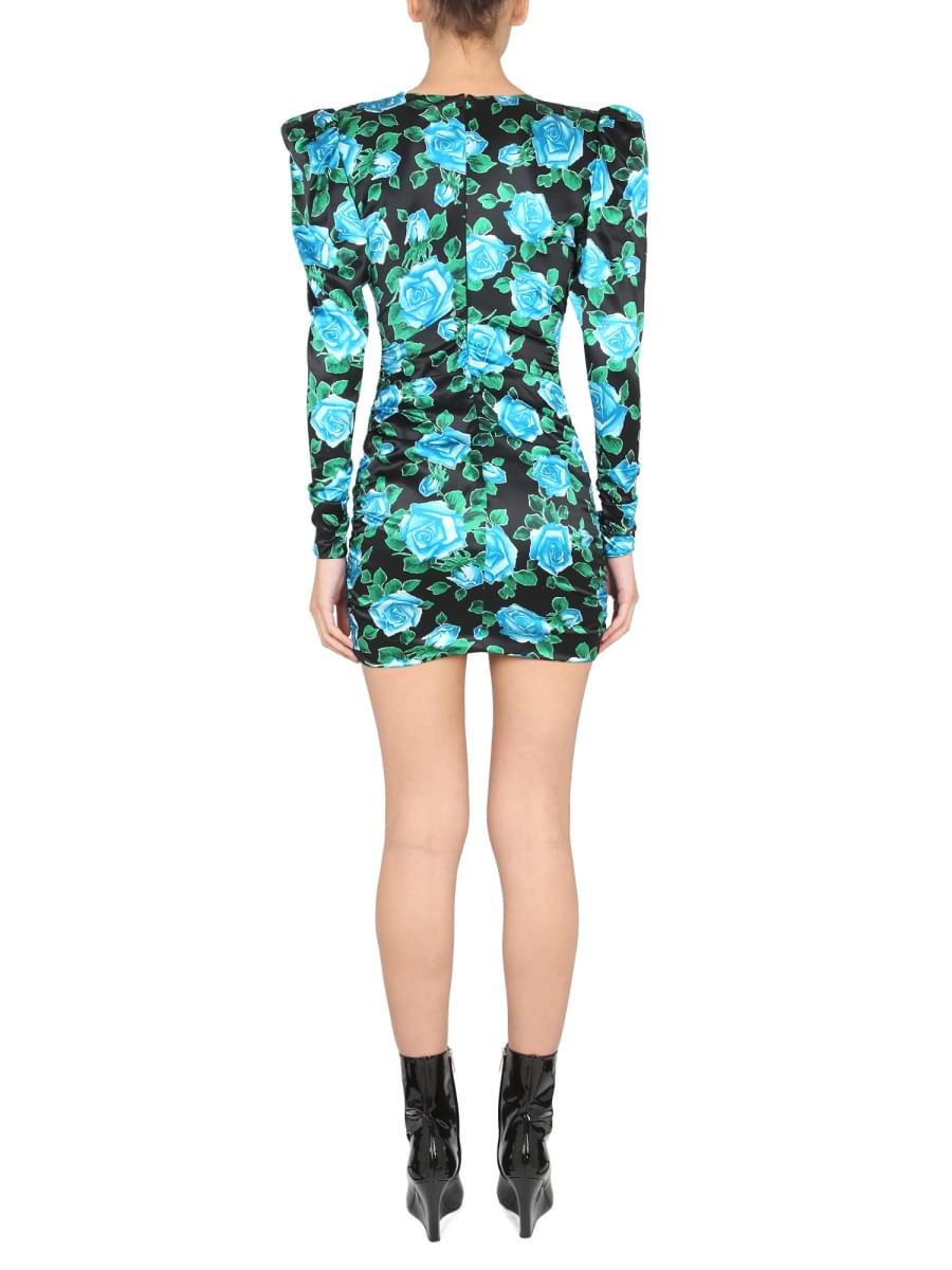 Alessandra Rich Women Mini Satin Dress