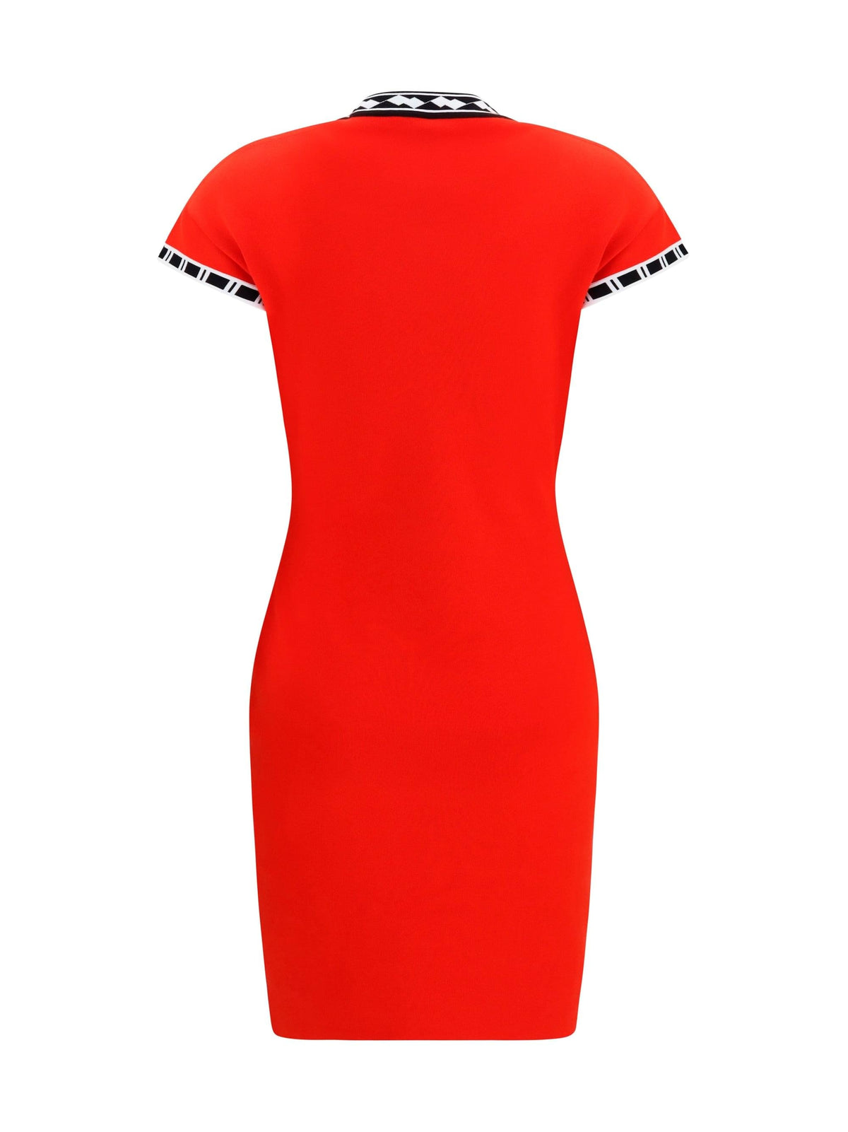 Versace Women Cotton Knit Mini Dress
