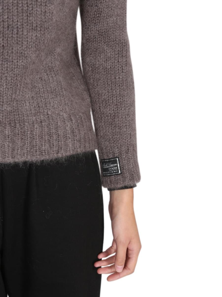 Raf Simons Women Mohair Crewneck Sweater