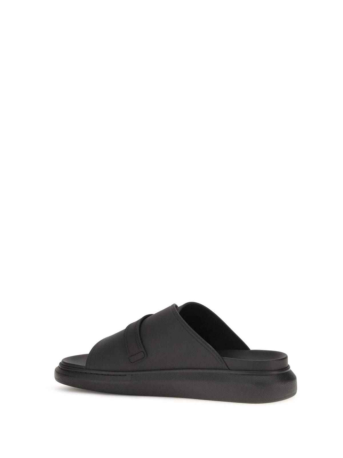 Alexander Mcqueen Men Buckle Slide Sandals