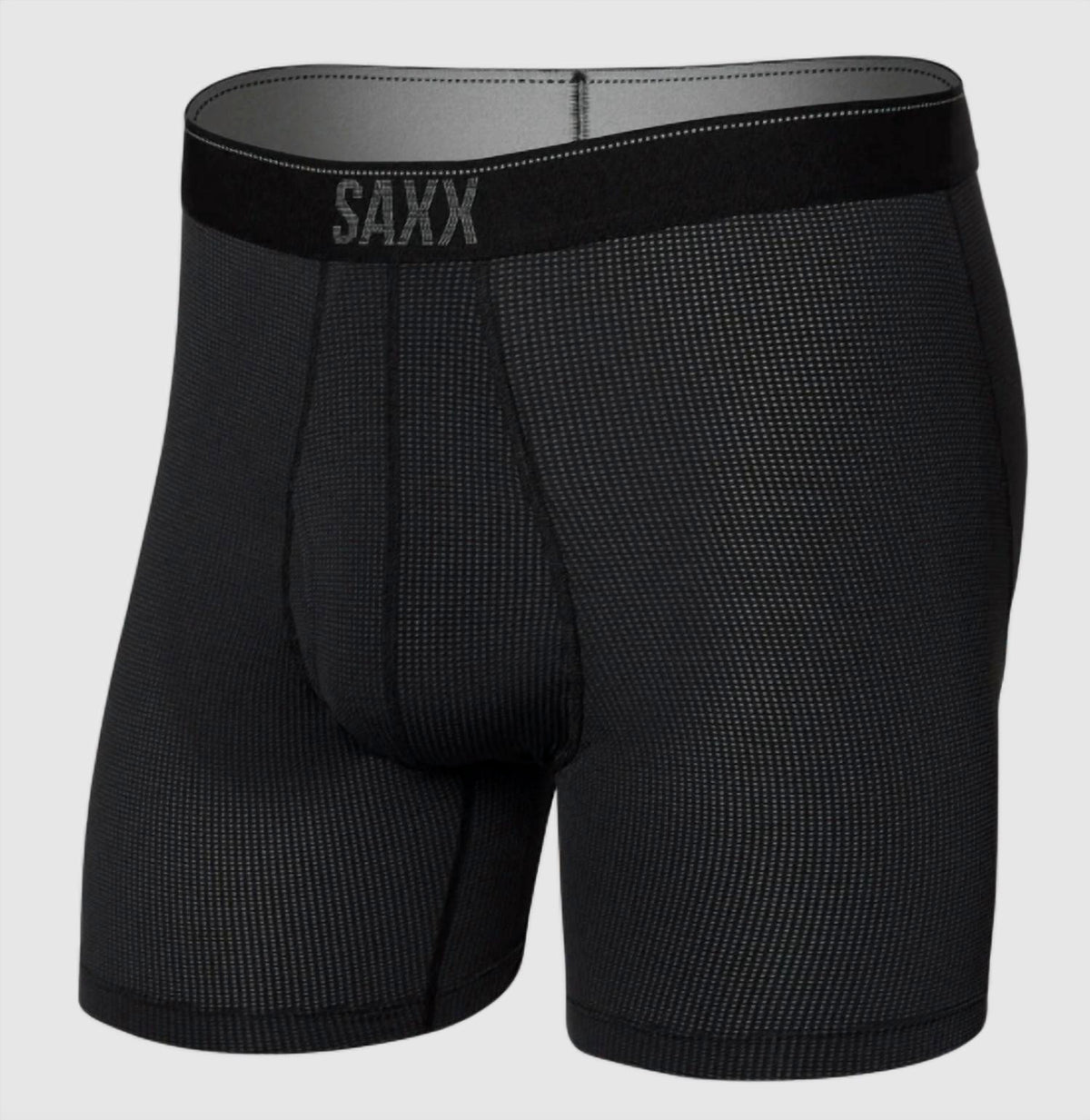 Quest Quick-Dry Mesh Boxer Brief In Black Ii