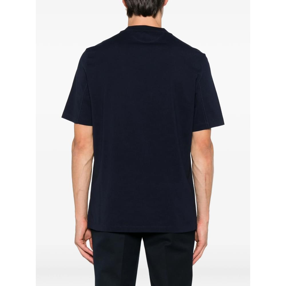 Brunello Cucinelli Blue T-Shirts & Vests - T-Shirts Men