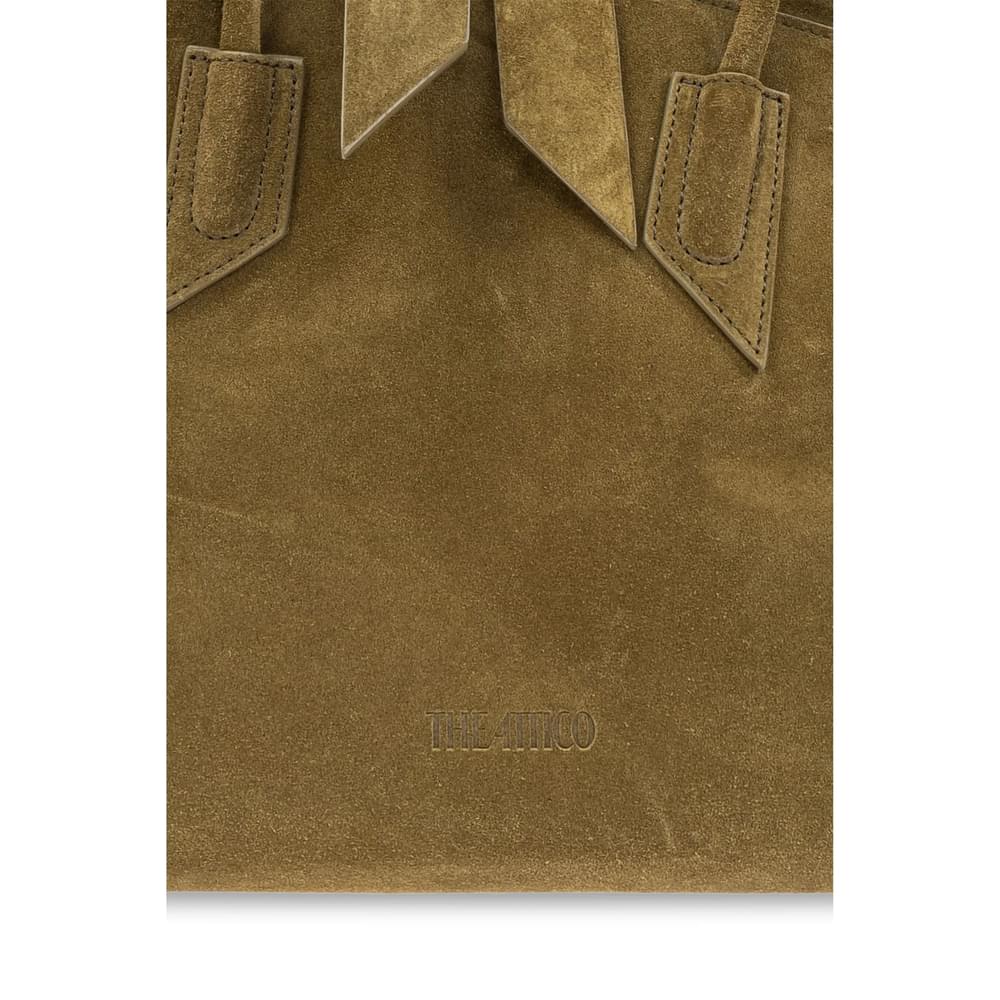 The Attico Green Tote Bags Women