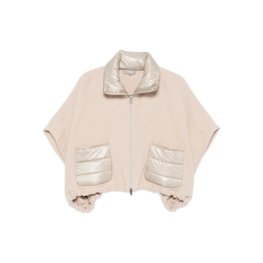 Herno Neutrals Jackets - Capes & Ponchos Women