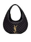Saint Laurent Women Icare Hobo In Quilted Nappa