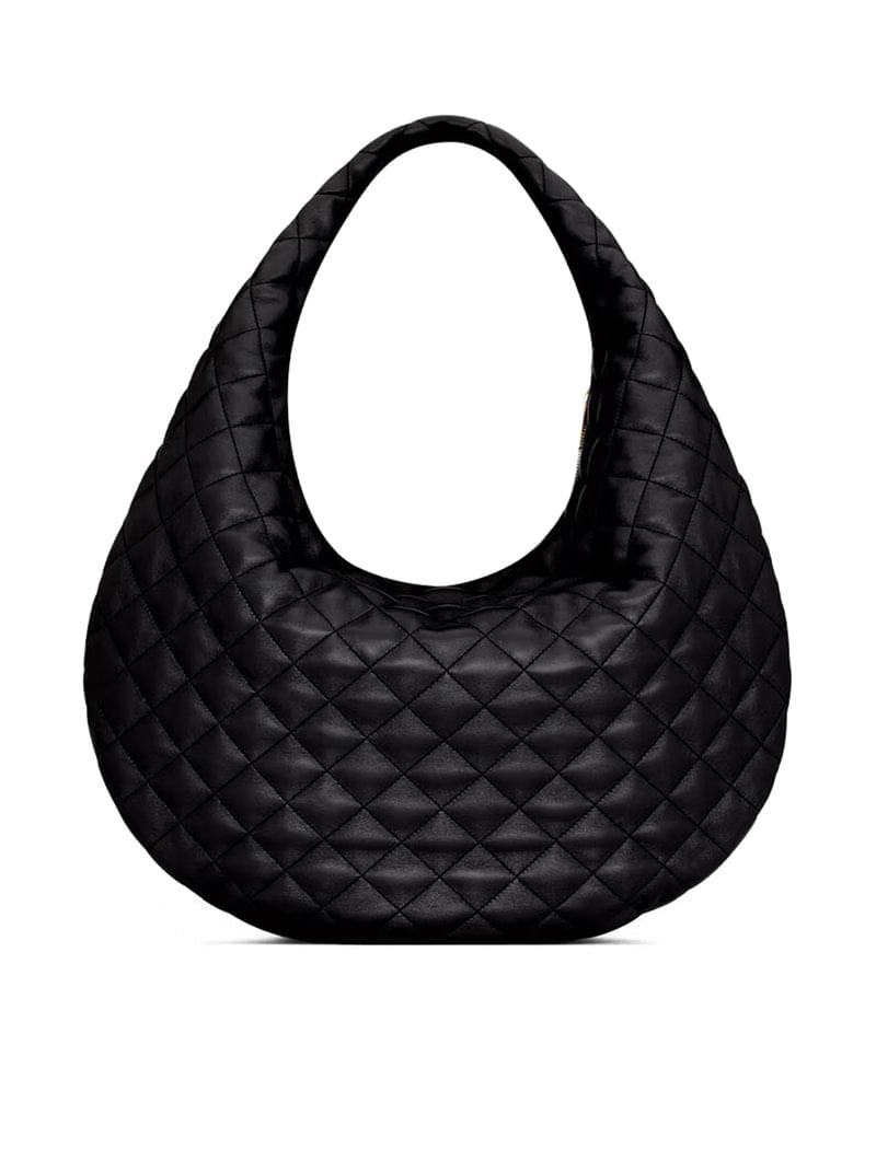 Saint Laurent Women Icare Hobo In Quilted Nappa
