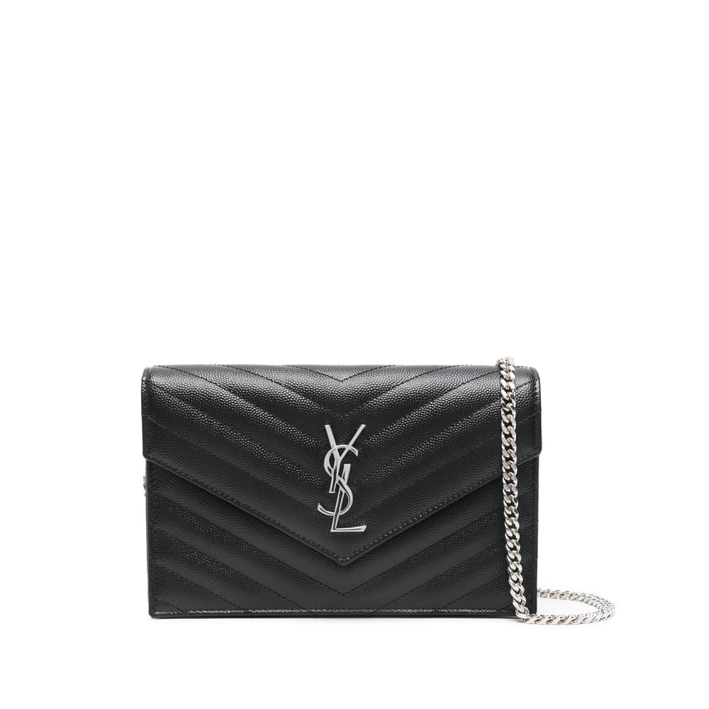 Saint Laurent Black Clutch Bags Women