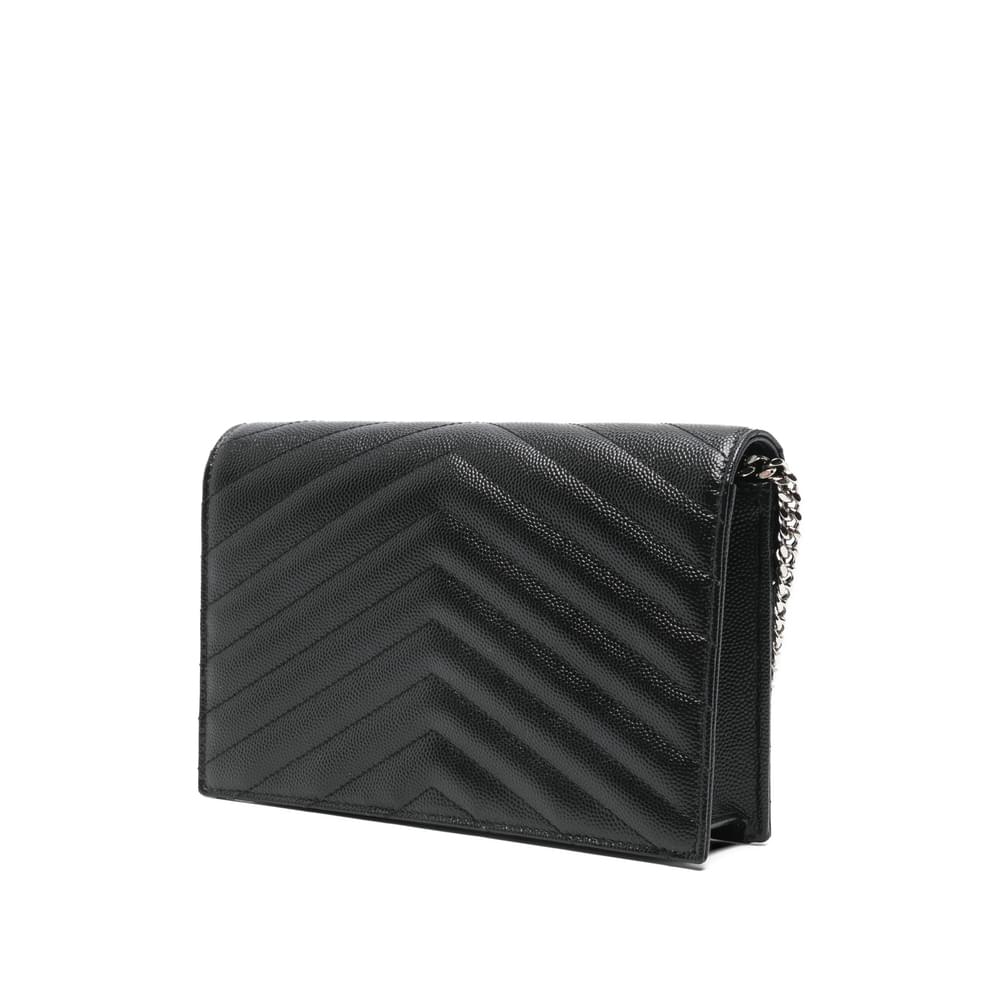 Saint Laurent Black Clutch Bags Women