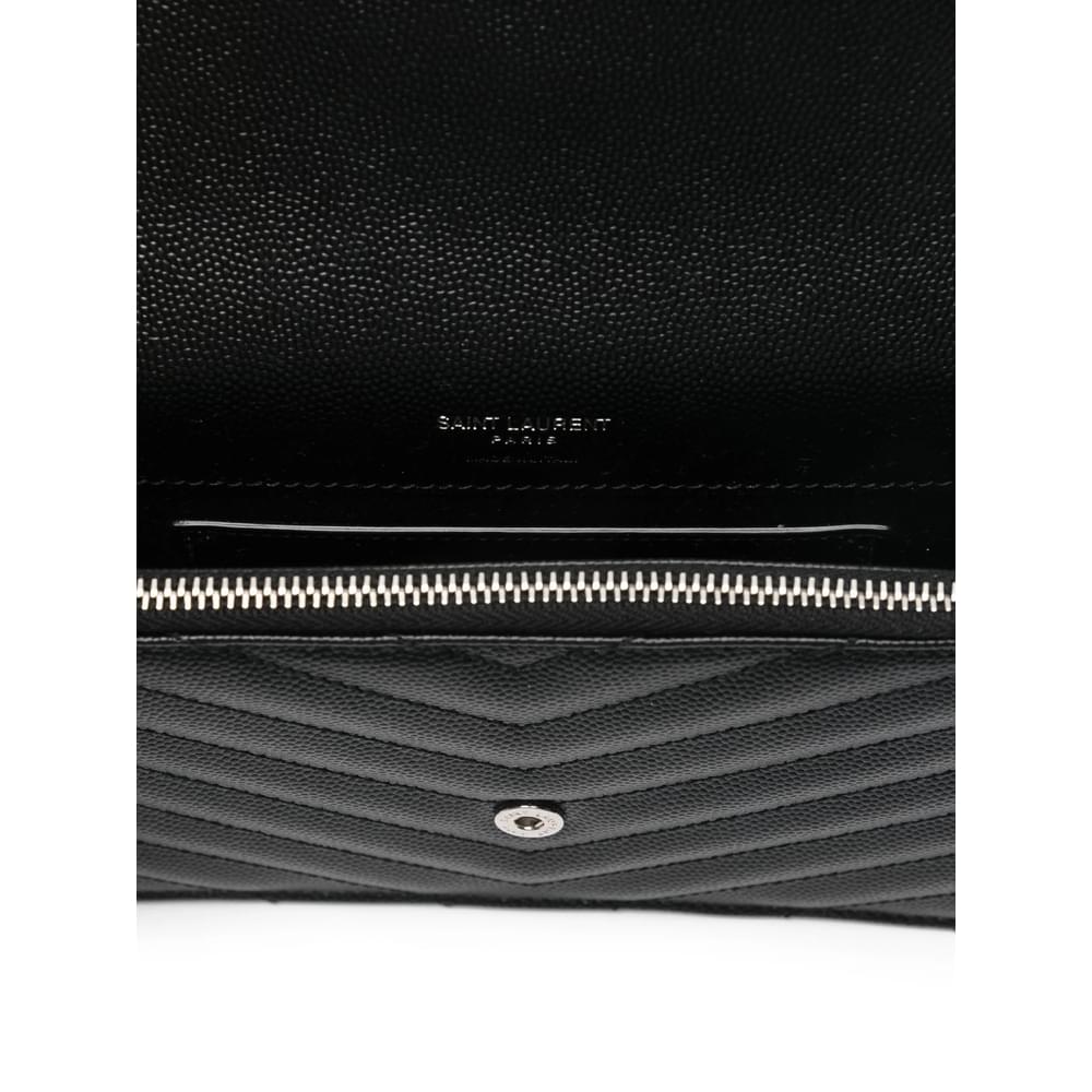 Saint Laurent Black Clutch Bags Women