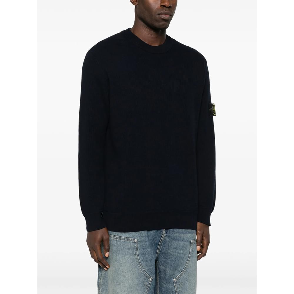 Stone Island Blue Sweaters & Knitwear - Jumpers Men