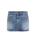 Amiri Blue Skirts - Pencil Skirts Women