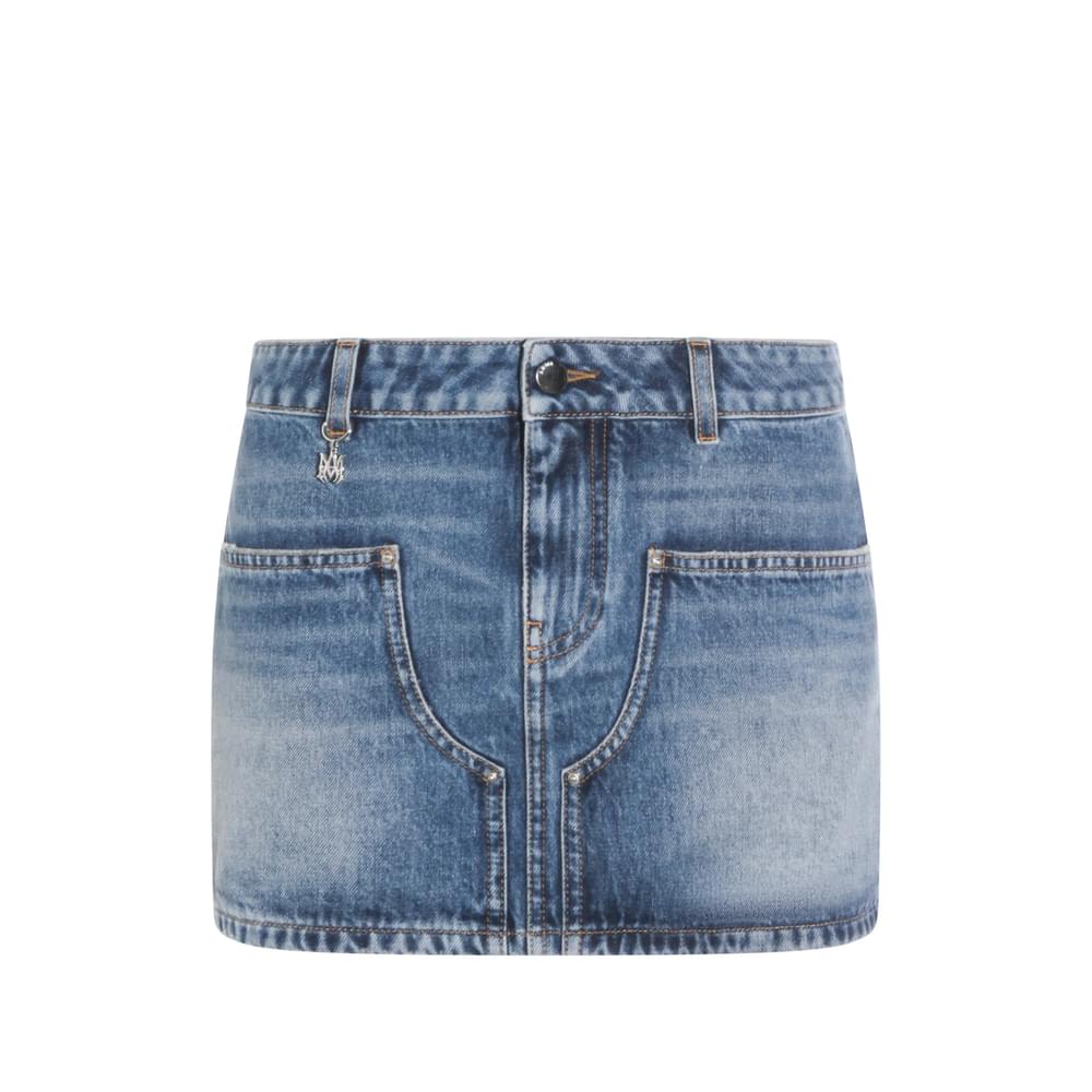 Amiri Blue Skirts - Pencil Skirts Women