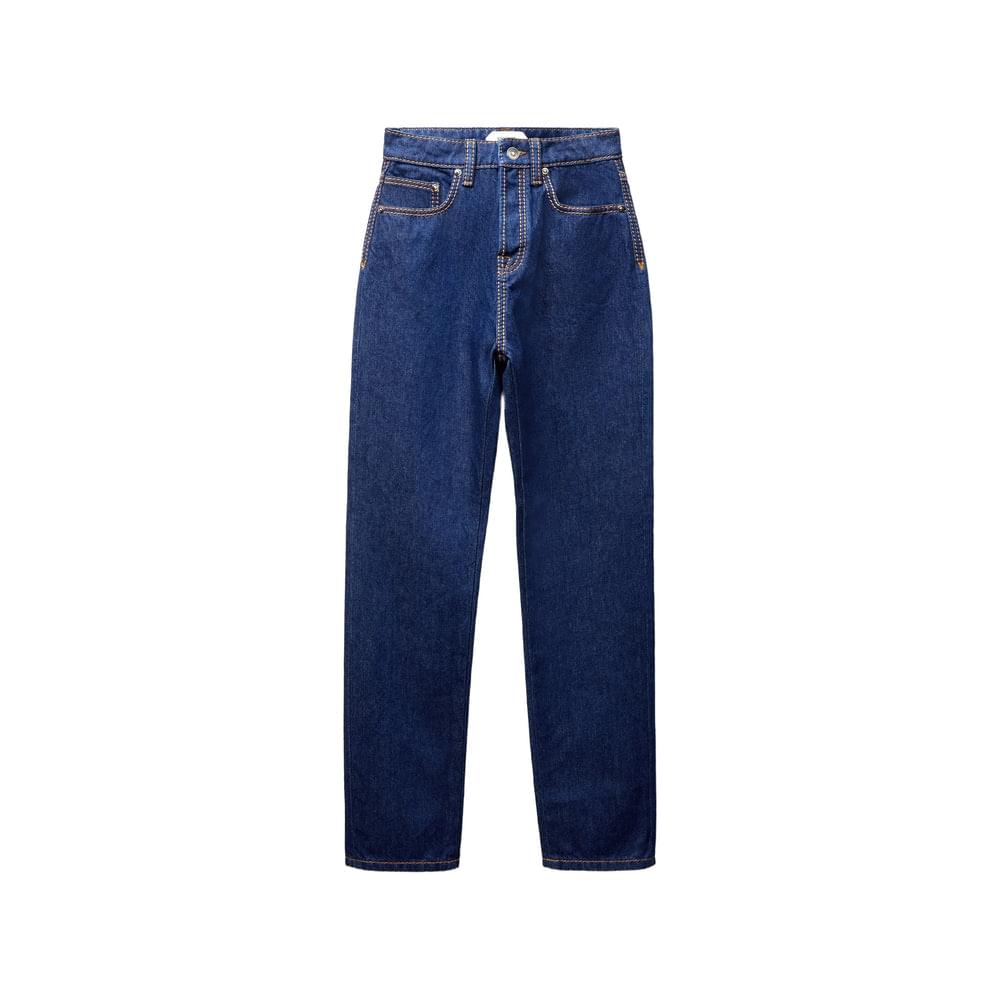 Versace Blue Denim - Straight-Leg Jeans Women