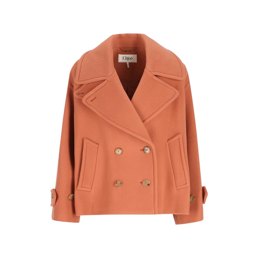 Chloé Orange Jackets - Oversized Jackets Women