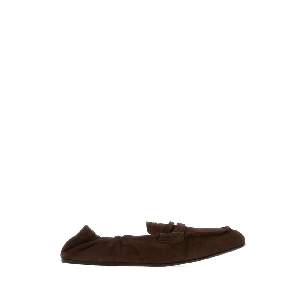 Miu Miu Brown Loafers Women