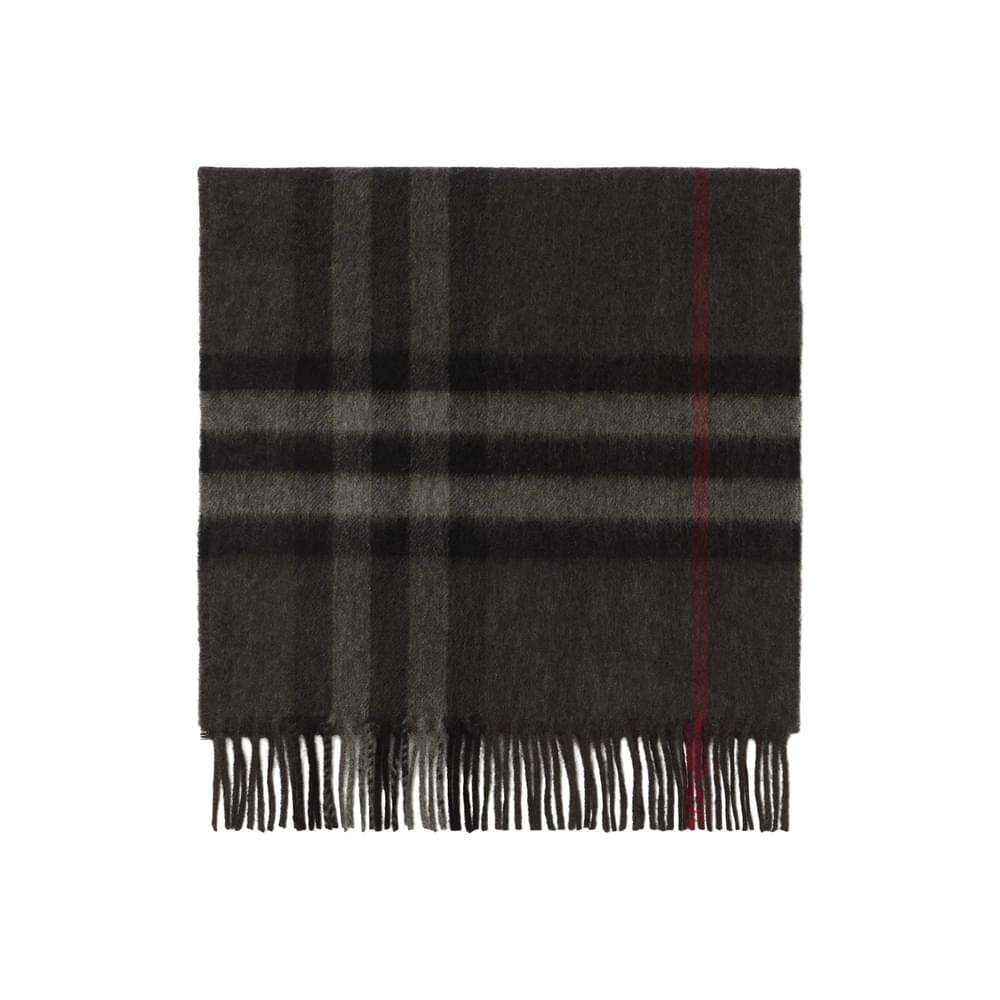 Burberry Grey Scarves Men