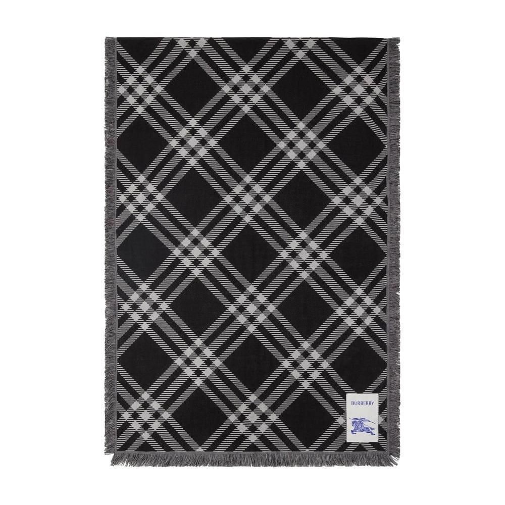 Burberry Black Scarves Men