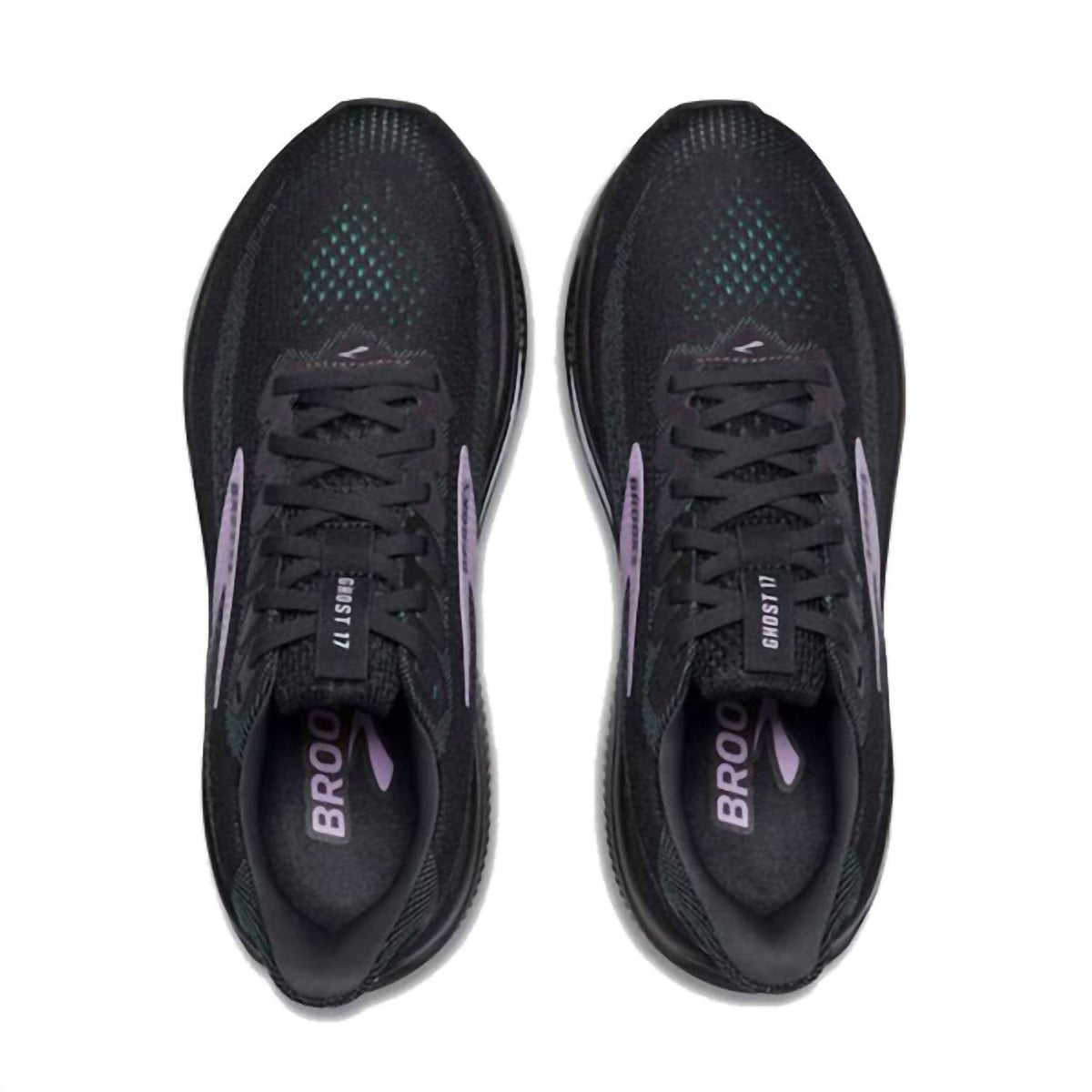 Women's Ghost 17 Shoe In Grey/clearwater/purple