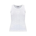 Ganni White Tops - Vests & Tank Tops Women