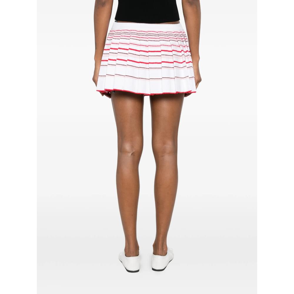 Amiri White Skirts - Pleated Skirts Women