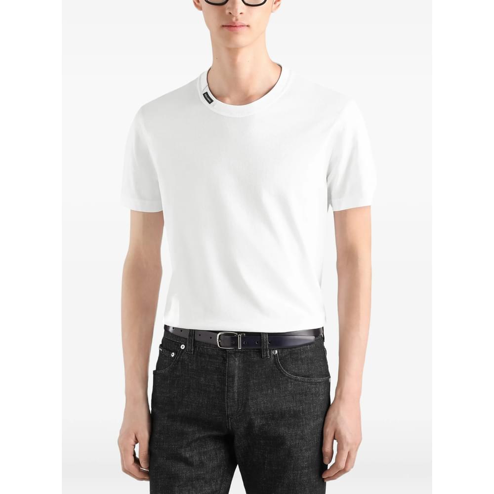 Dolce & Gabbana White T-Shirts & Vests - T-Shirts Men