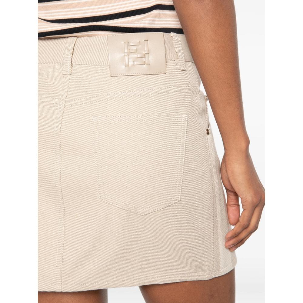 Fendi Neutrals Skirts - Straight Skirts Women