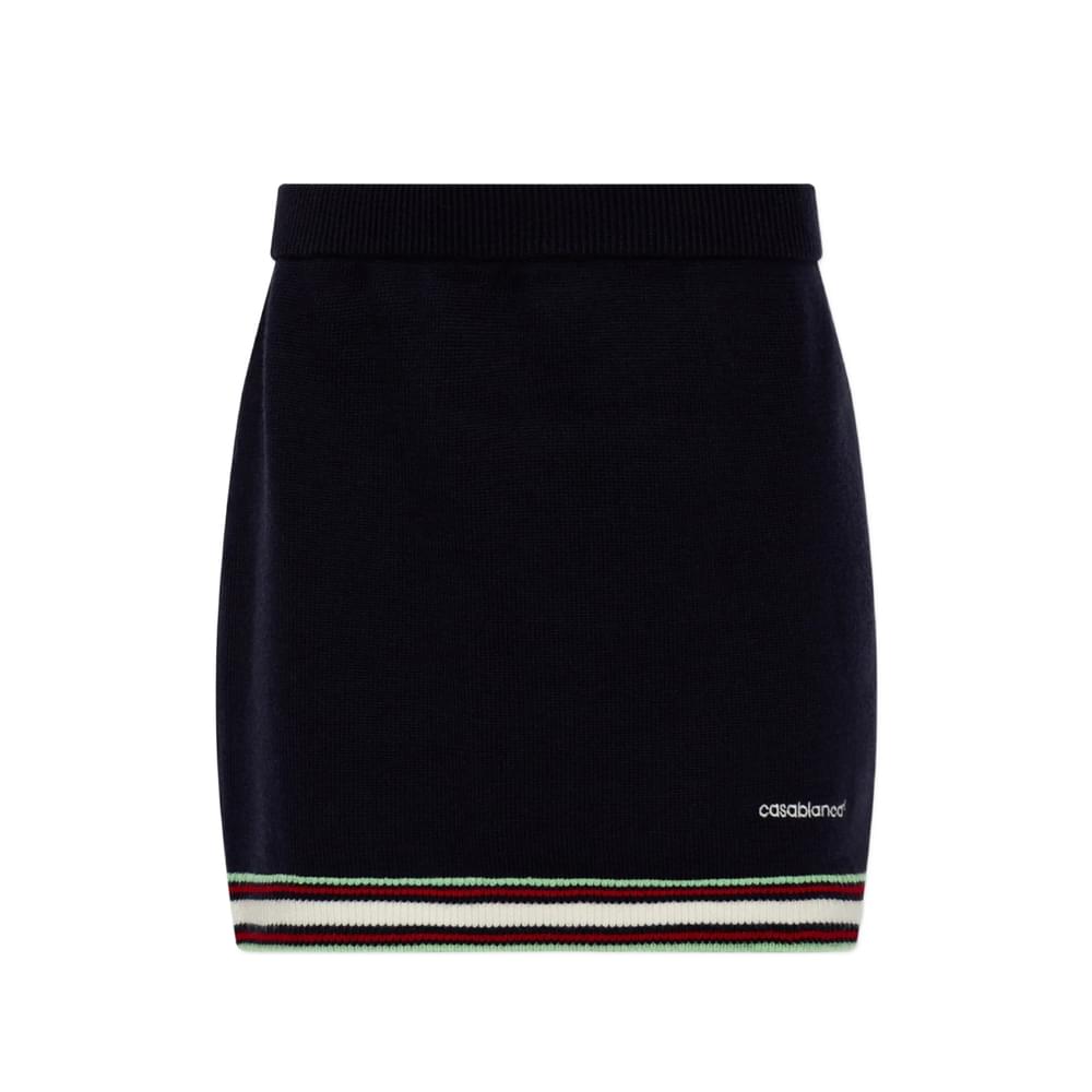 Casablanca Blue Shorts - Mini Shorts Women