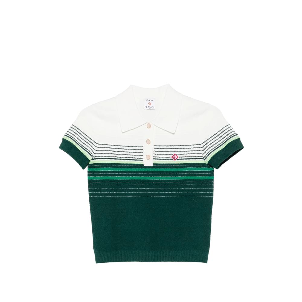 Casablanca Green Tops - Polo Tops Women