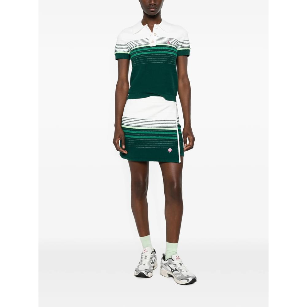 Casablanca Green Tops - Polo Tops Women