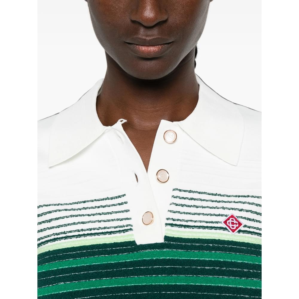 Casablanca Green Tops - Polo Tops Women