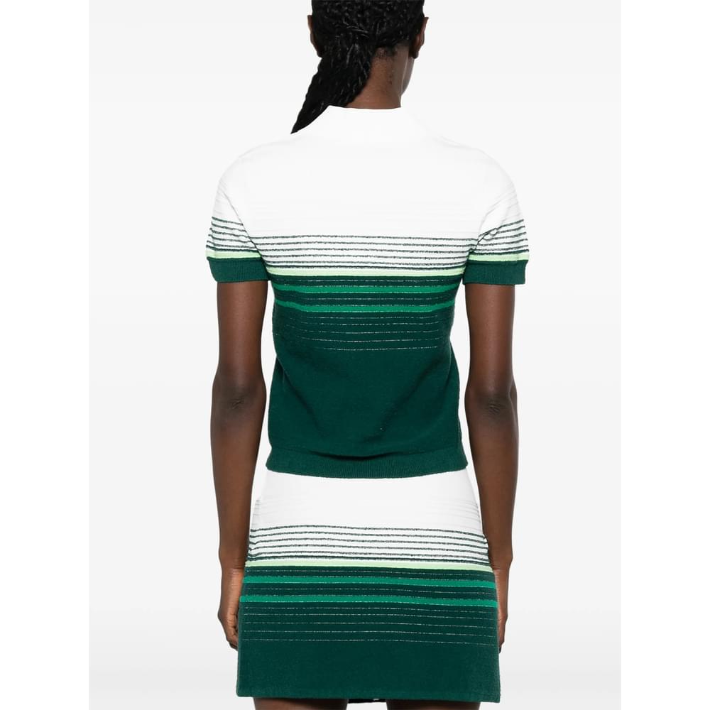 Casablanca Green Tops - Polo Tops Women