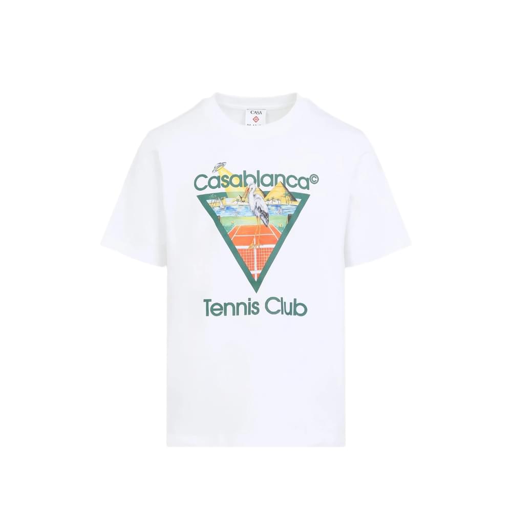 Casablanca White T-Shirts & Vests - T-Shirts Men