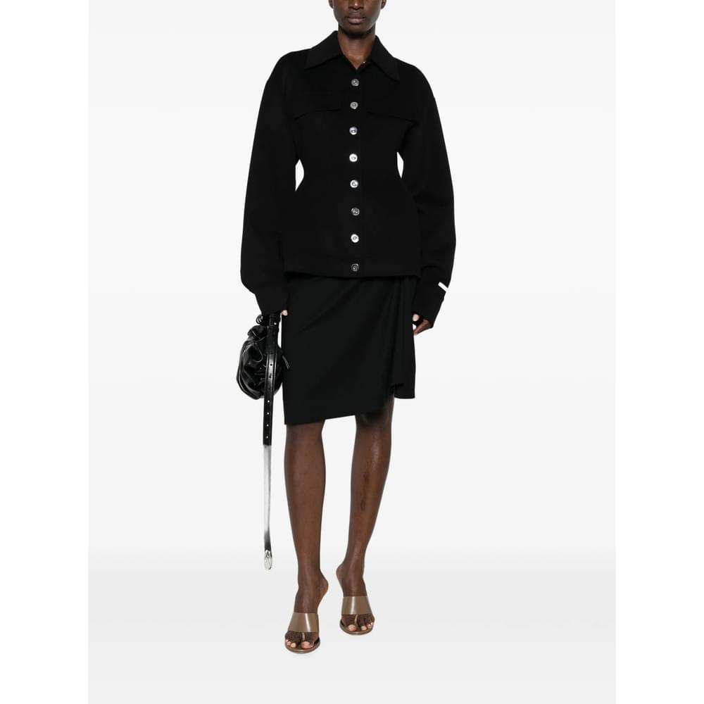 Sportmax Black Jackets - Fitted Jackets Women