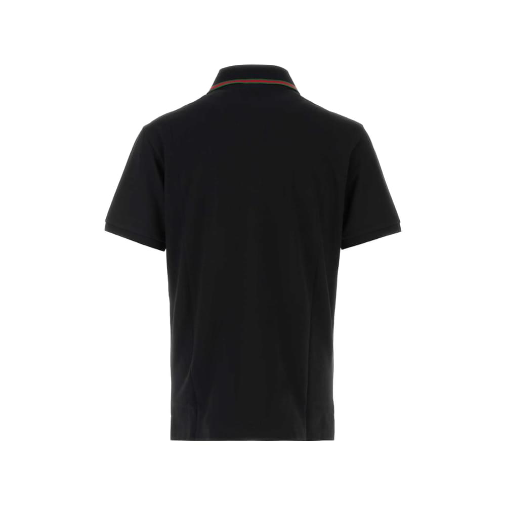 Gucci Black Polo Shirts Men