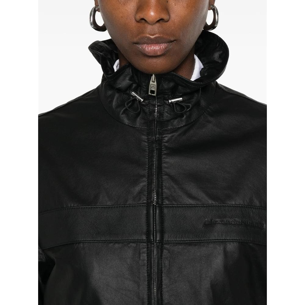 Alexander Wang Black Jackets - Leather Jackets Women
