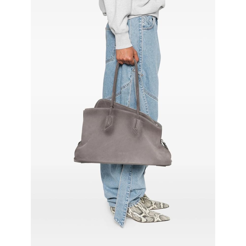 The Attico Grey Shoulder Bags Women