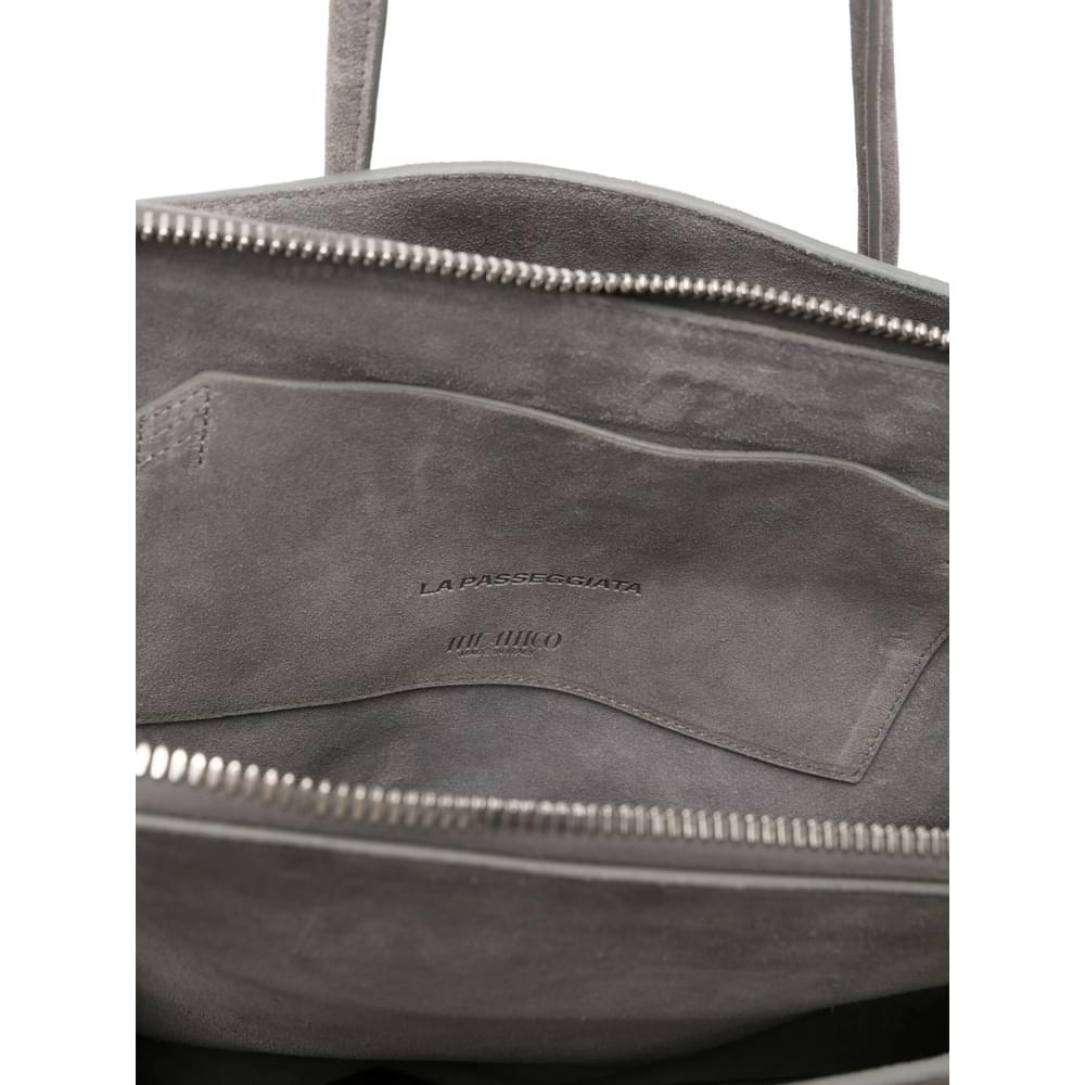 The Attico Grey Shoulder Bags Women