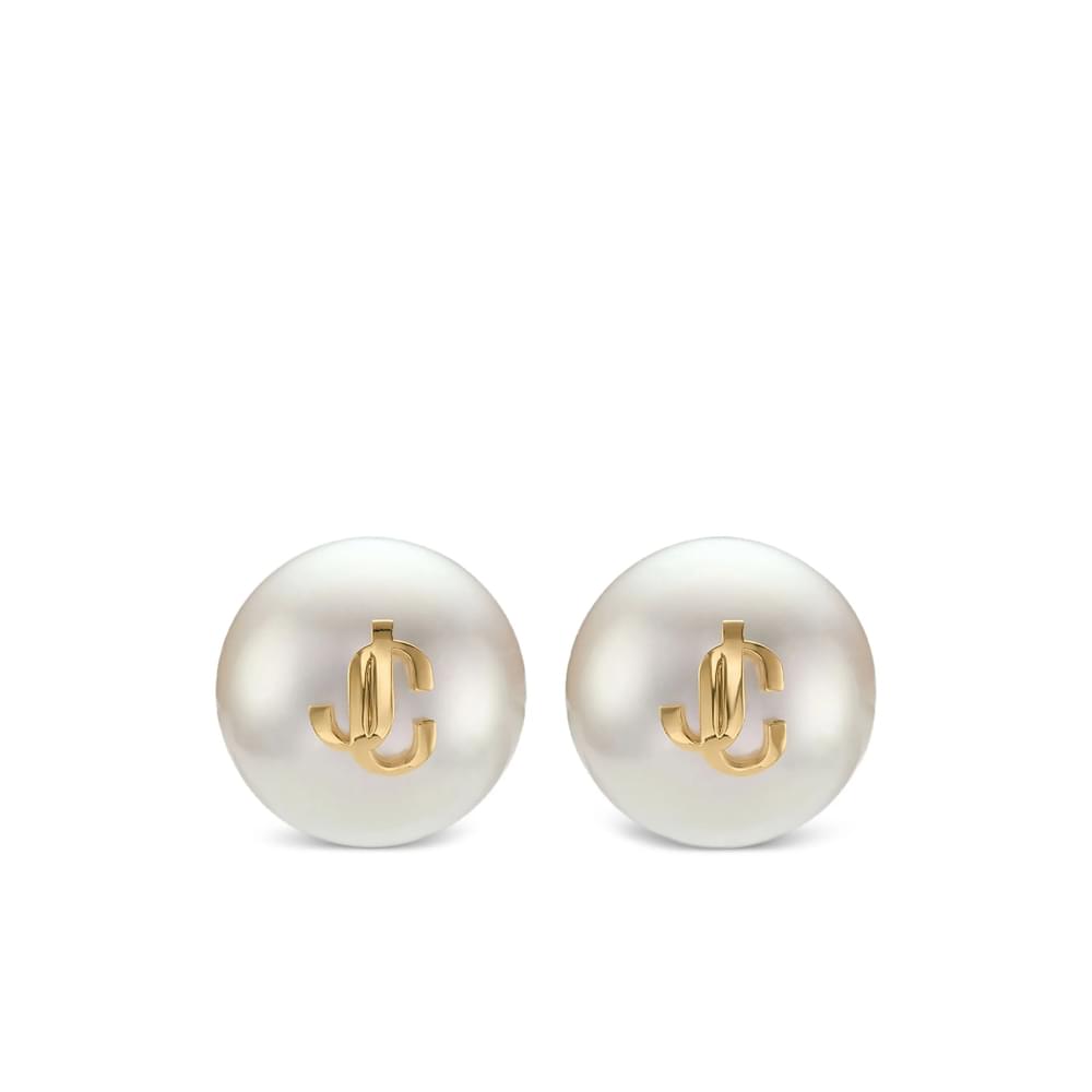 Jimmy Choo White Earrings Women