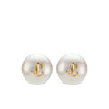 Jimmy Choo White Earrings Women
